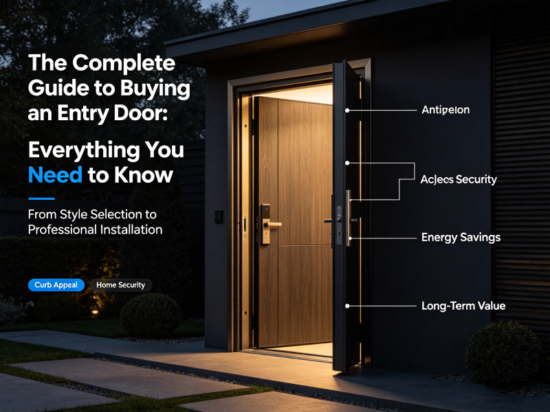 The Complete Guide to Buying an Entry Door: Everything You Need to Know