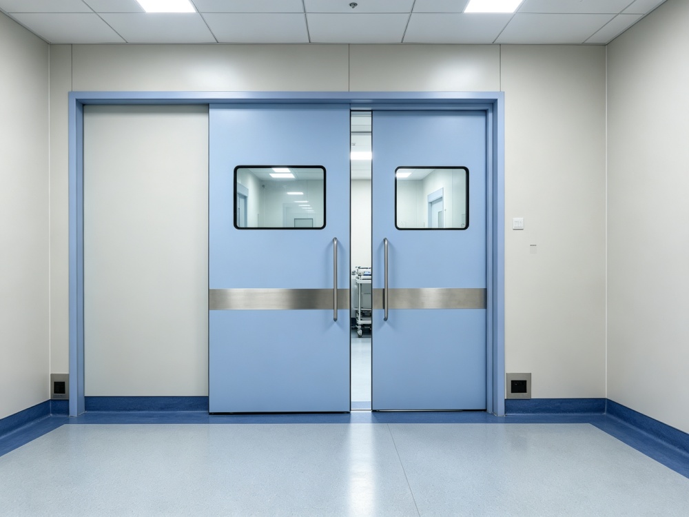 Hospital Radiation-Proof Air-Tight Automatic Door – Medical Imaging Room Entry, Hermetic Sealing, Au