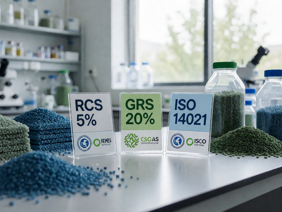 塑料回收含量认证(RCS vs GRS vs ISO 14021)有什么区别?